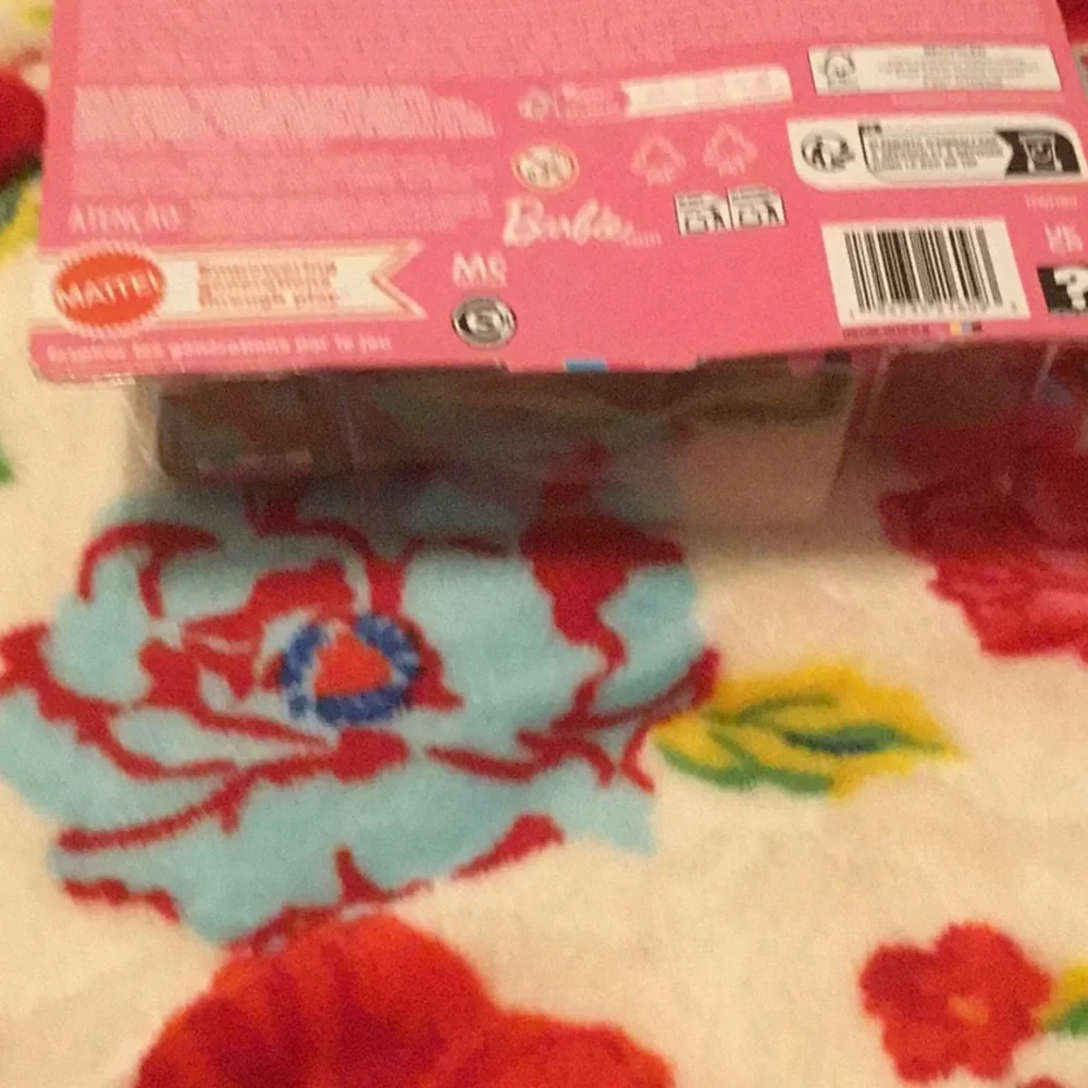 Barbie Pink Passport Doll with Red Striped Dress & Accessories